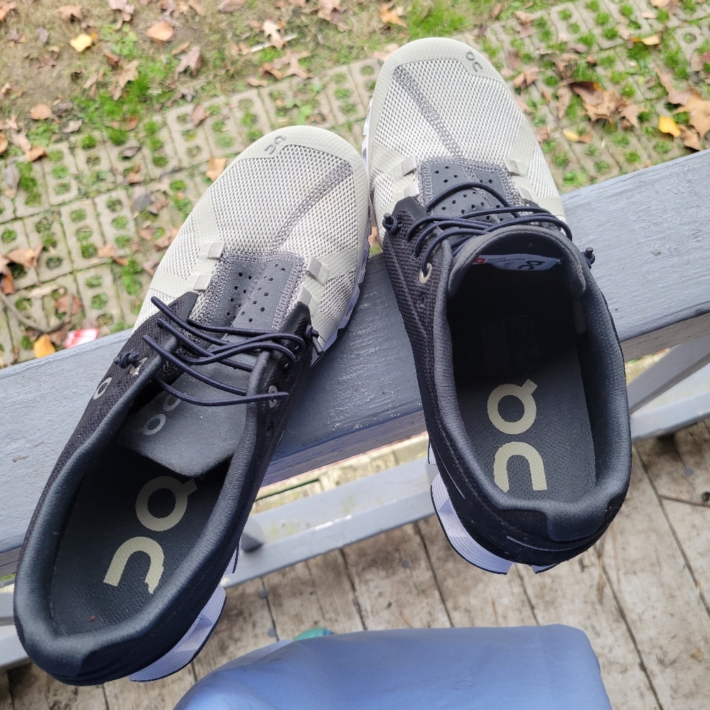 On cloud shoes!
